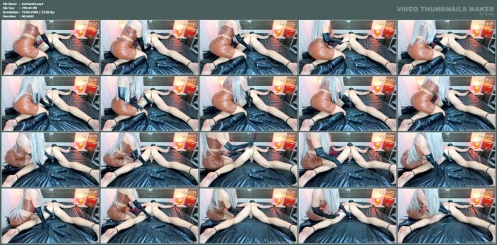 Intense Milking Session - Leather Edging, Merciless Whipping And Powerful Release - GODDESS MAISHA / HIGHHEELSDIVAX - MP4