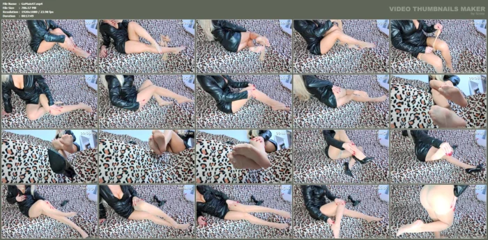 Edging For Perfection - Worship My Pantyhose-Covered Feet - GODDESS MAISHA / HIGHHEELSDIVAX - MP4