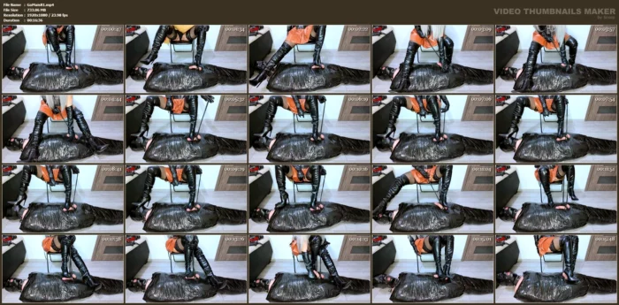 Mummified Torment - Boot Trampling Results In An Explosive Ruined Orgasm - GODDESS MAISHA / HIGHHEELSDIVAX - MP4