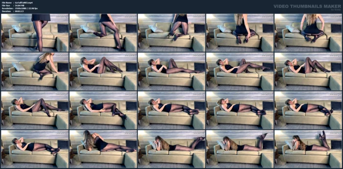 Nylon Lounging, These Were So Soft - GODDESS TALL TASHA - MP4