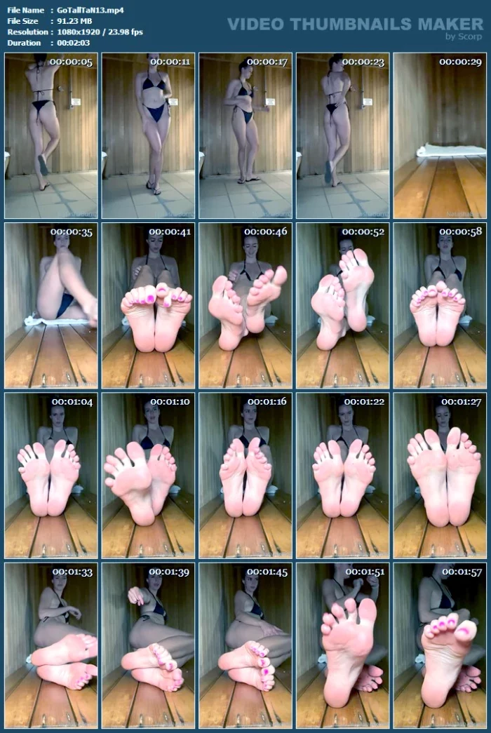 Sauna To Start My Week Off - GODDESS TALL TASHA - MP4