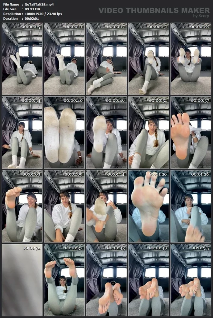 Dirty Smelly White Socks - Want A Sniff? - GODDESS TALL TASHA - MP4