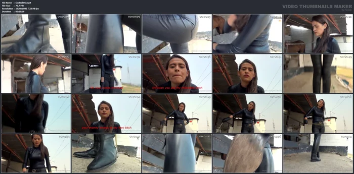 Christian Is A Slave Addicted To Riding Boots - GODDESS KALINDA - MP4
