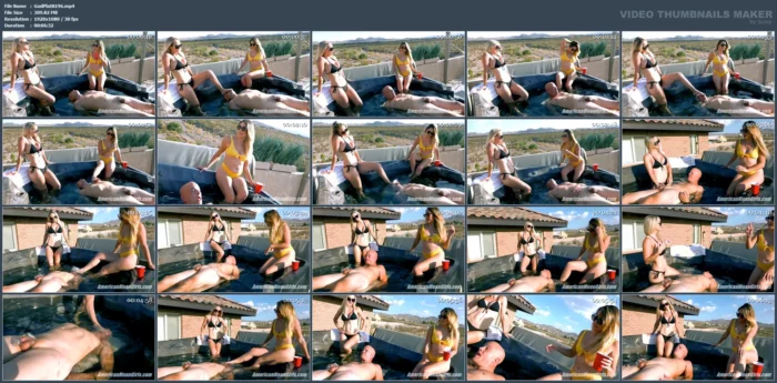 Waterboarded By The Mean Girls - GODDESS PLATINUM - MP4