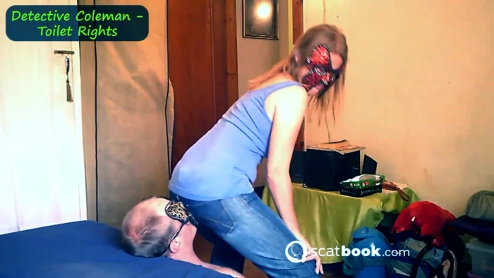 Detective Coleman - Toilet Rights - GODDESS TEMPEST - MP4