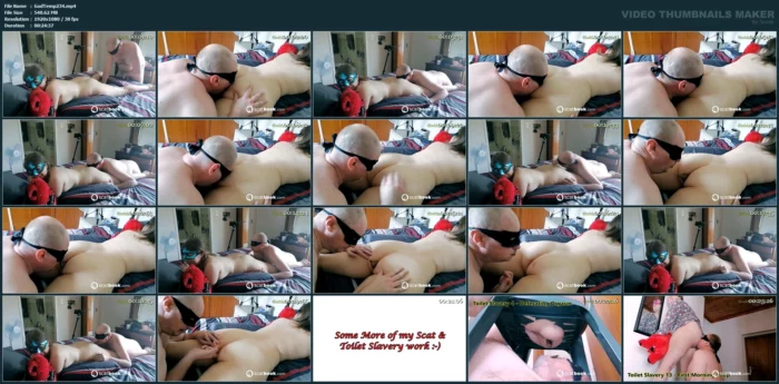 Poop Massage Scat Swallow - GODDESS TEMPEST - MP4
