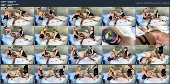 2 On 1 Slut Training! - GRAVEYARDFEET / THEGODDESSGRAVES - MP4