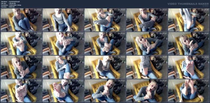 Showing You My Dirty Socks & Feet And Self Worship - GRAVEYARDFEET / THEGODDESSGRAVES - MP4