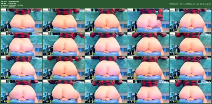 Installed As Human Fart Chair! - HALEYFARTS - MP4