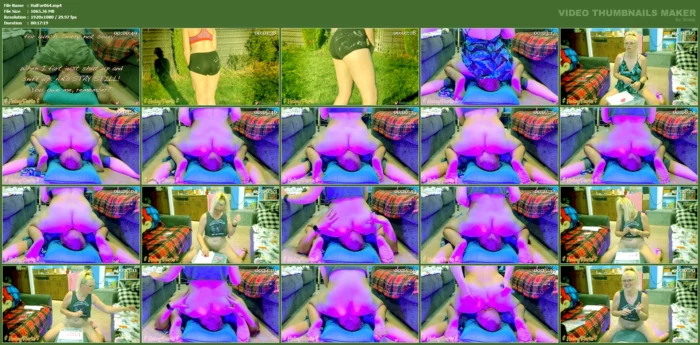Chillin With Your Roommate From Hell! Sweaty Swampass Fart Party! Part 1 - HALEYFARTS - MP4