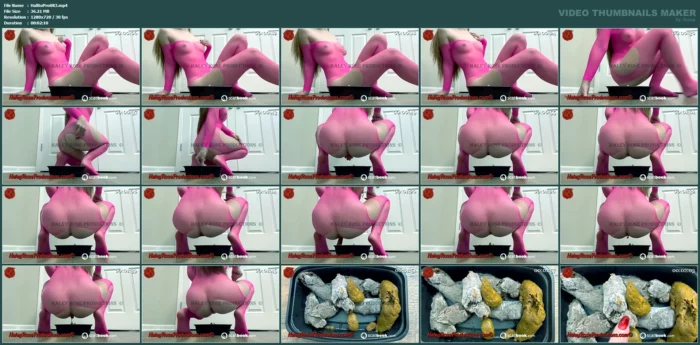 shitting for the construction workers - HALEY ROSE PRODUCTIONS - MP4