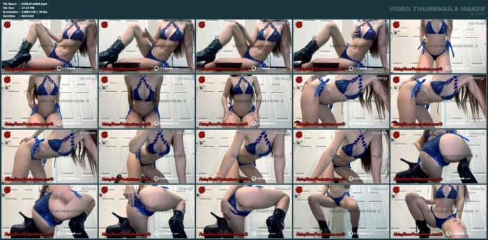 Shitting In Bikini - HALEY ROSE PRODUCTIONS - MP4
