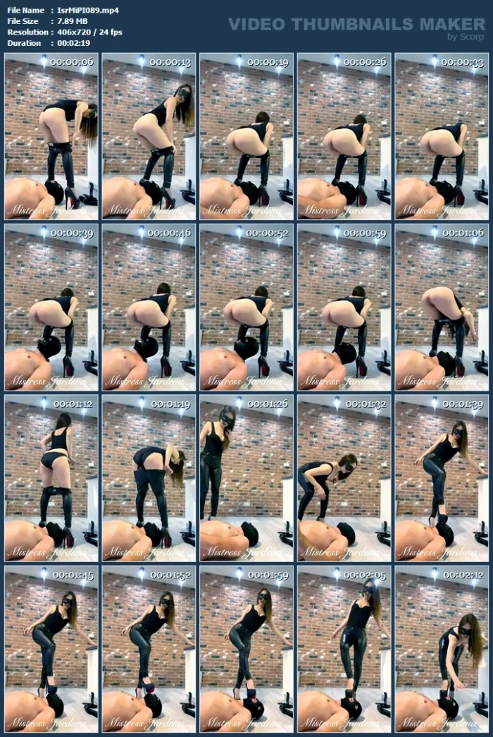 Using My Toilet Bowl - ISRAELI MISTRESS JARDENA - MP4