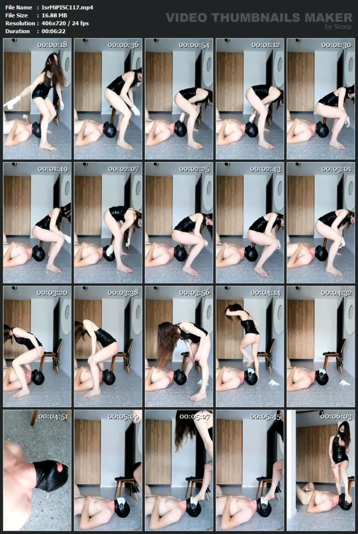 Toilet Bitch On Lunch - ISRAELI MISTRESS JARDENA - MP4