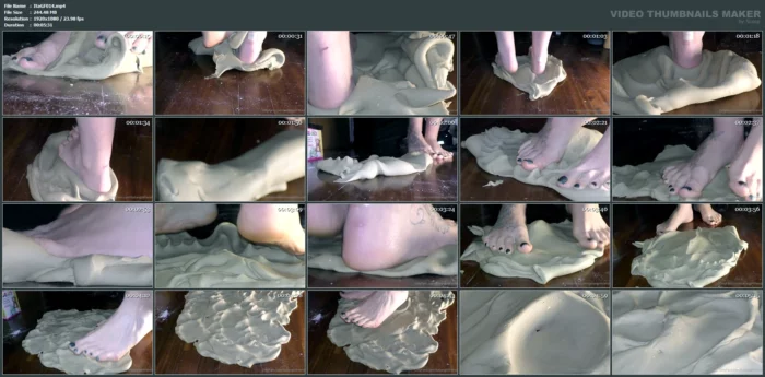Play Dough Footprints - ITALIAN GIRLFRIEND / AMATORIAL CRUSH CUPS - MP4