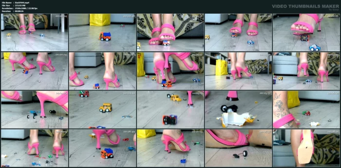 These Plastic Toy Cars Need To Be Pressed Well - ITALIAN GIRLFRIEND / AMATORIAL CRUSH CUPS - MP4