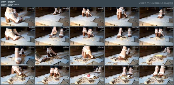 Walkover Mixed Food In Platform Clogs - ITALIAN GIRLFRIEND / AMATORIAL CRUSH CUPS - MP4