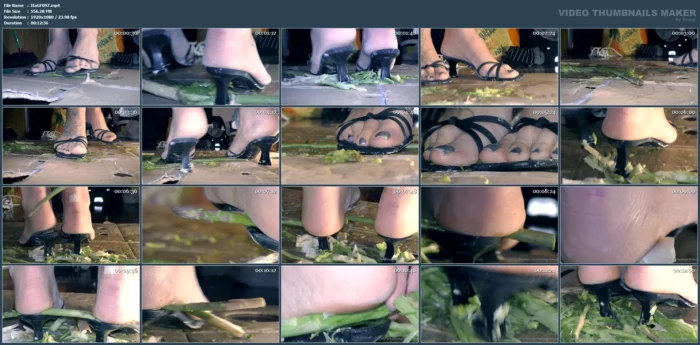 Big Crunchy Asparagus Vs Kitten Heels - ITALIAN GIRLFRIEND / AMATORIAL CRUSH CUPS - MP4