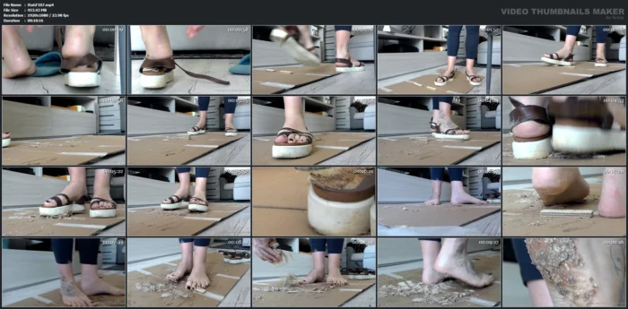 Wafers Inshoe And Wafers Outside The Shoes - ITALIAN GIRLFRIEND / AMATORIAL CRUSH CUPS - MP4