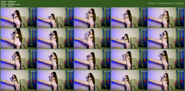 ASMR Kisses And Booty - MALINKAA98 / JUICYBABY - MP4
