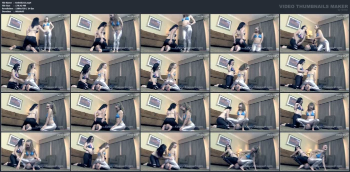 Farting - Face Sitting In Shiny Pants With Mary Jane Mayhem - KELSEYOBSESSION - MP4