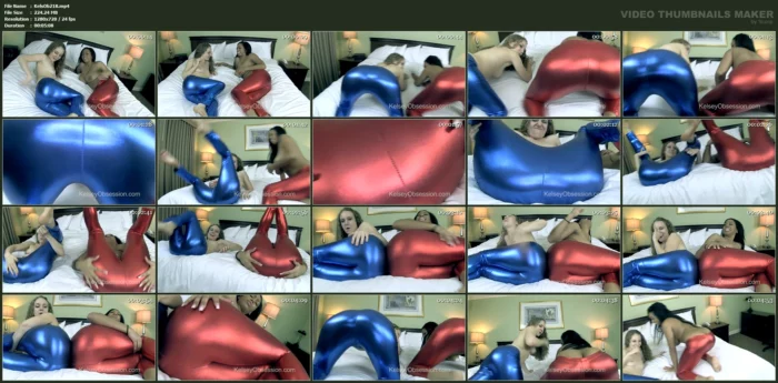 Farting - Fart Contest In Shiny Pants With Kat Garcia - KELSEYOBSESSION - MP4