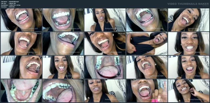 Mouth Fetish - Amber Cream's Cavity Jerk Off Instructions - KELSEYOBSESSION - MP4