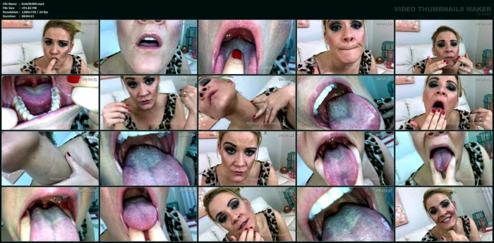 Mouth Fetish - Whitney Morgan's Deepthroat Oral Seduction - KELSEYOBSESSION - MP4