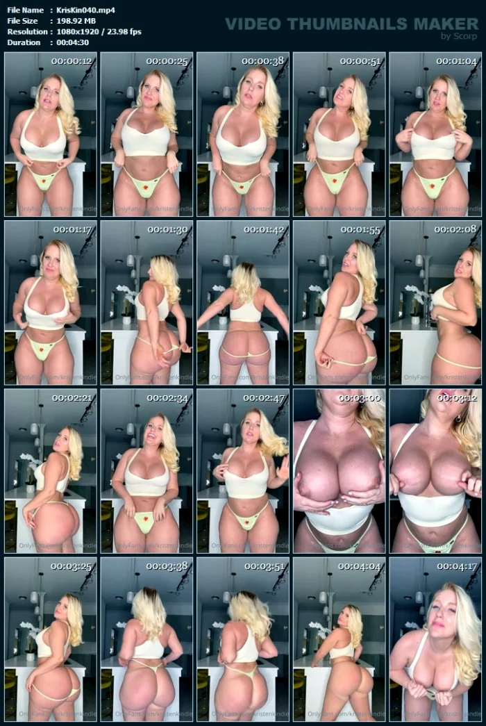 I Hope You Like Wedgies! - KRISTEN KINDLE THE BOOTY GODDESS / WHITNEY BAGLEY / KKTBG - MP4