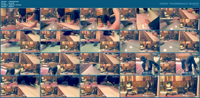 Bare Feet Foot Tramping - LADY AMRAPALI - MP4