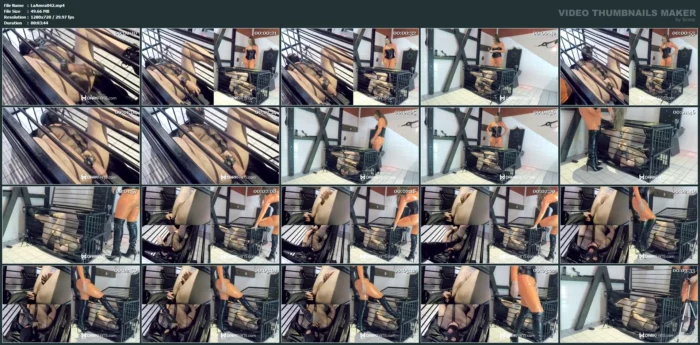 Cage Part 5 Dildo & Heels - LADY AMRAPALI - MP4