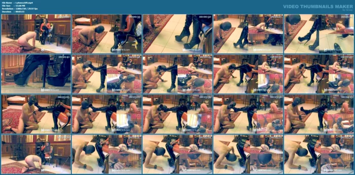 Food & Highheelboots & Lick - LADY AMRAPALI - MP4