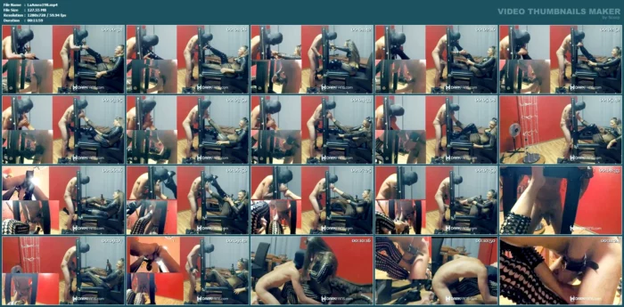 Pillory Footjob - LADY AMRAPALI - MP4