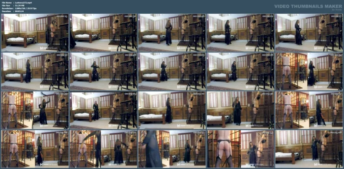 Spanking Cage - LADY AMRAPALI - MP4