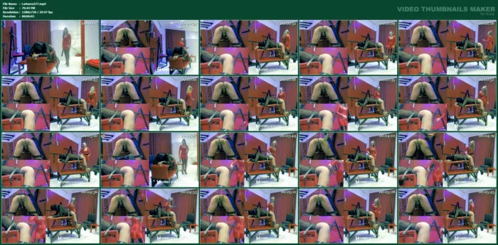 Spanking Punishment - LADY AMRAPALI - MP4