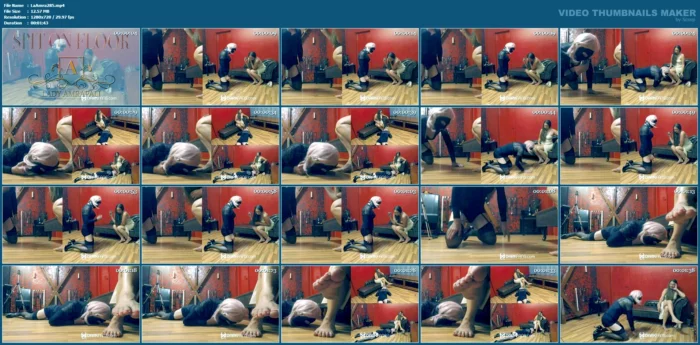 Spit On Floor - LADY AMRAPALI - MP4