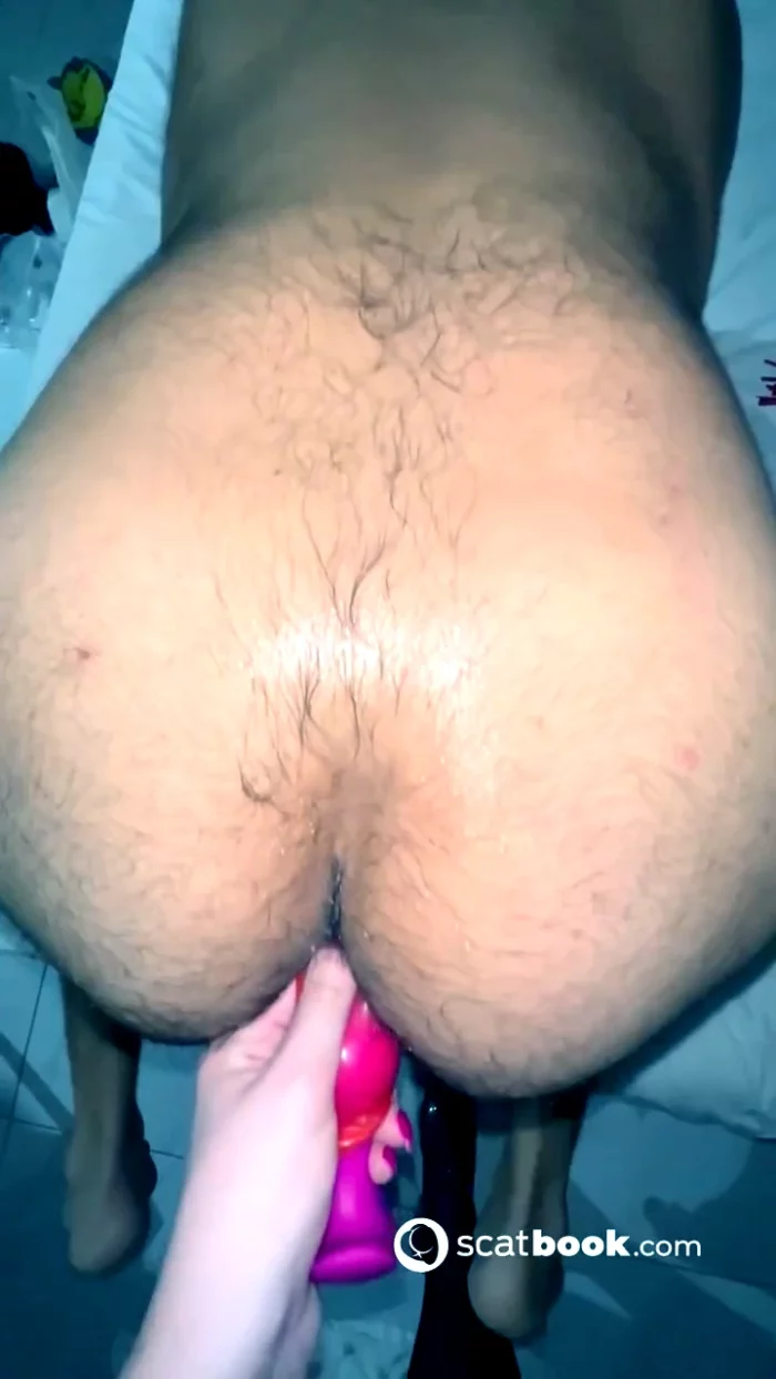 Playing With The Big Vibrating Butt Plug - LADY PAIN BARBIE - MP4