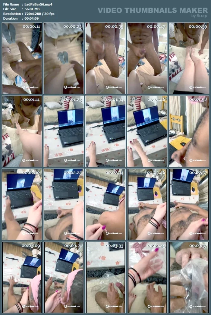 You Are Eating Again Your Cum For Dinner️ - LADY PAIN BARBIE - MP4