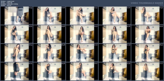 JOI Black Mule - LANA NOCCIOLI - MP4