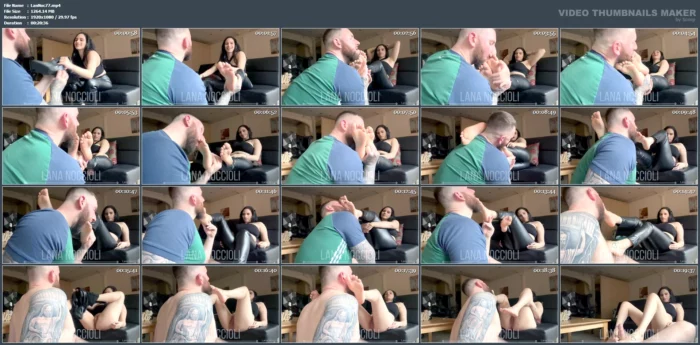 Hot Worship Turned Me On And Both Get Naked - LANA NOCCIOLI - MP4