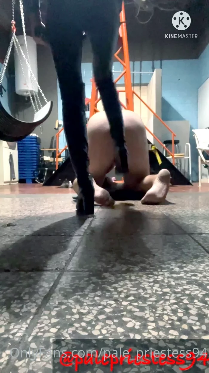 The Waste Ends Up In Containers - MADAM MONITA / BDSM-MM - MP4