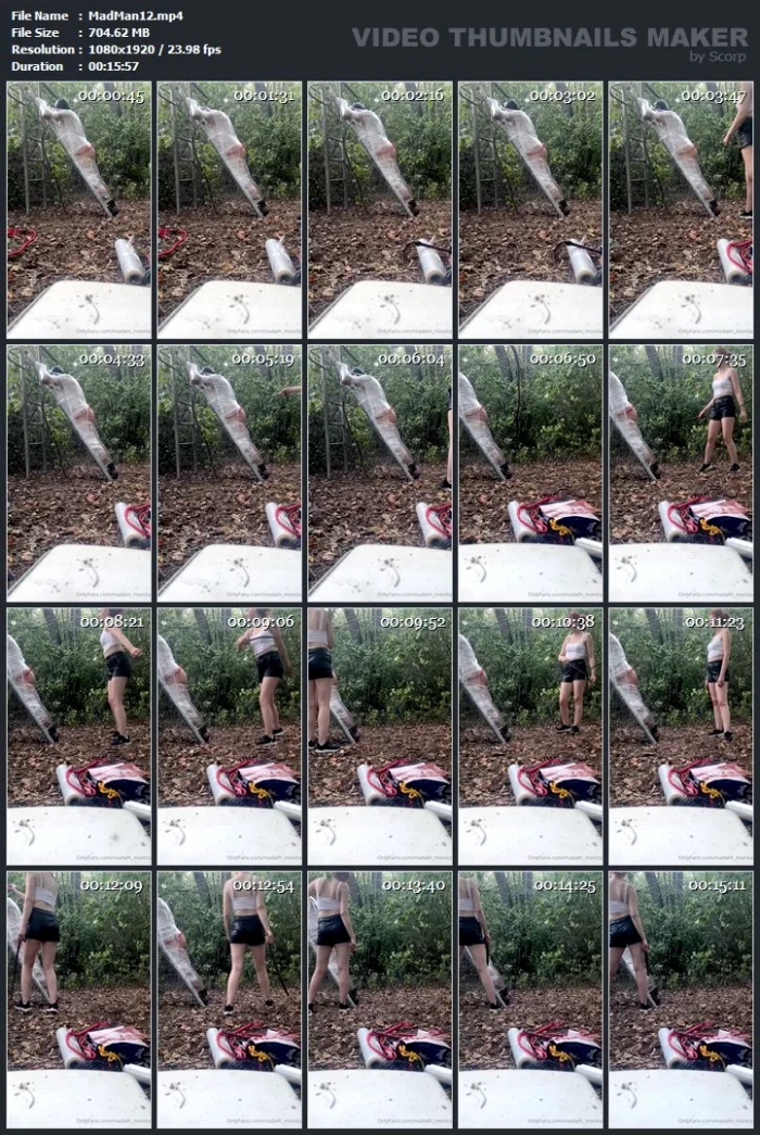 When It's 38 Degrees Outside And You Feel Like You're In A Sauna With Me - MADAM MONITA / BDSM-MM - MP4