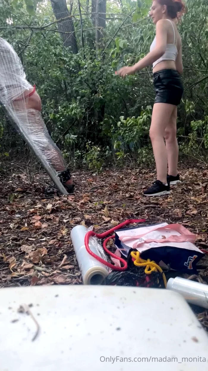 When It's 38 Degrees Outside And You Feel Like You're In A Sauna With Me - MADAM MONITA / BDSM-MM - MP4
