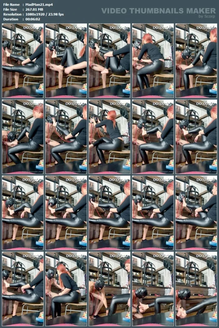 How Many Slaves Is Here, Who Like My Legs - MADAM MONITA / BDSM-MM - MP4
