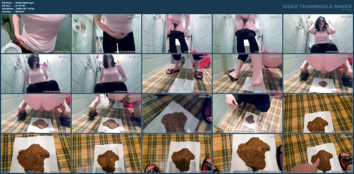 My Diarrheal Pile Of Shit For Worship And Eating - MADAM TULPAN / FECAL LUXURY - MP4