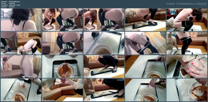 Taste My Fecal Soup Of My Shit And Piss - MADAM TULPAN / FECAL LUXURY - MP4