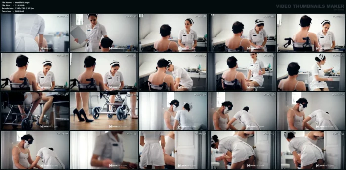 Routine Medical Check-Up At Mistress Balkis' Surgery - MAITRESSE BLANCHE / MILADY BLANCHE / GYNARCHIC NURSE CLINIC - MP4