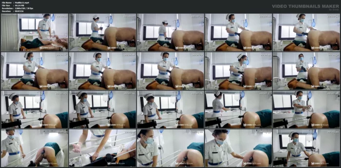 Anal Treatment - MAITRESSE BLANCHE / MILADY BLANCHE / GYNARCHIC NURSE CLINIC - MP4