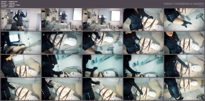 A Stapled Submissive - MAITRESSE BLANCHE / MILADY BLANCHE / GYNARCHIC NURSE CLINIC - MP4