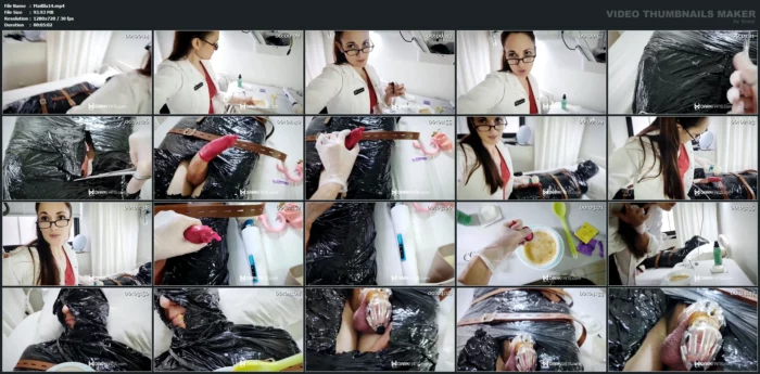 Caging Procedure - MAITRESSE BLANCHE / MILADY BLANCHE / GYNARCHIC NURSE CLINIC - MP4